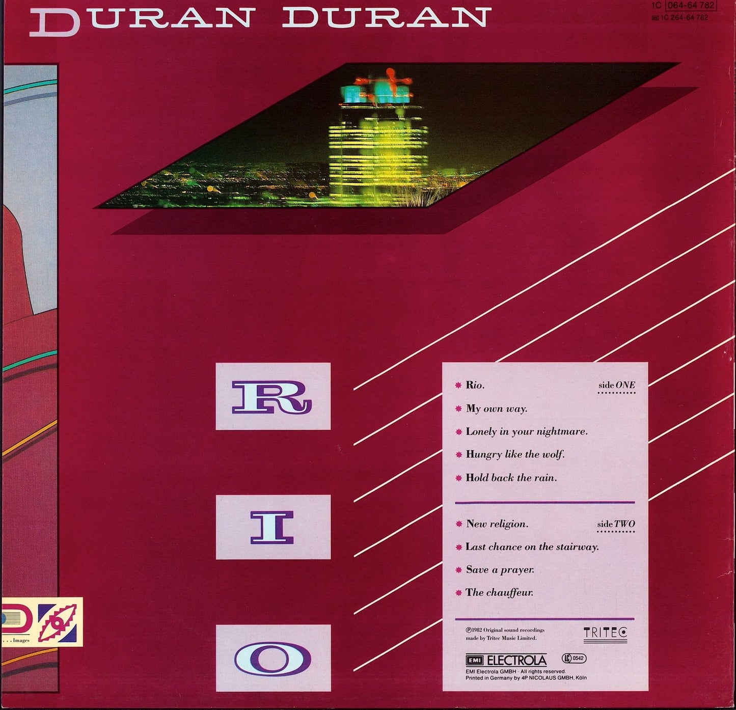 Duran Duran – Rio Vinyl LP