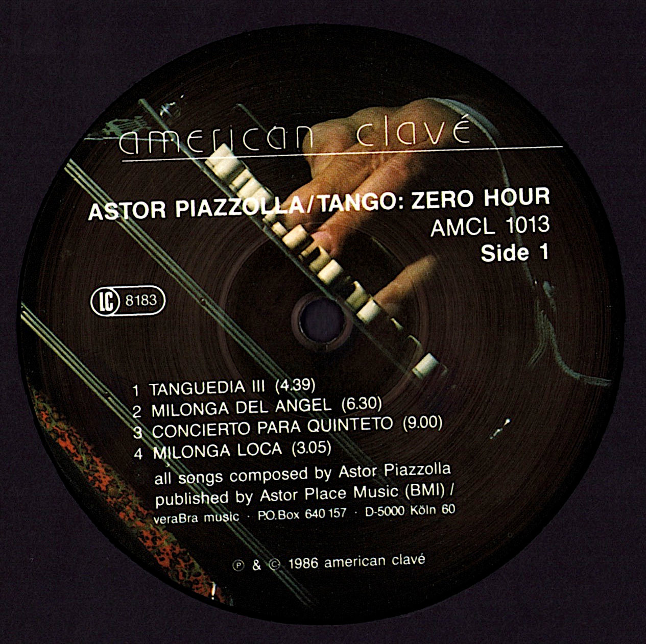 Astor Piazzolla Y Su Quinteto Tango Nuevo – Tango: Zero Hour / Nuevo Tango: Hora Zero Vinyl LP