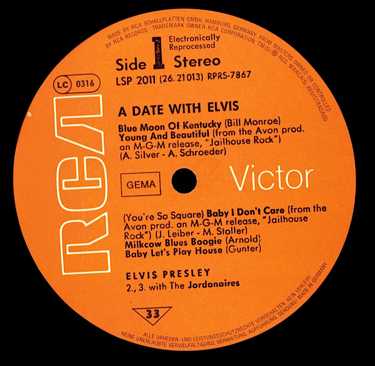 Elvis Presley - A Date With Elvis (Vinyl LP | DE Reissue)