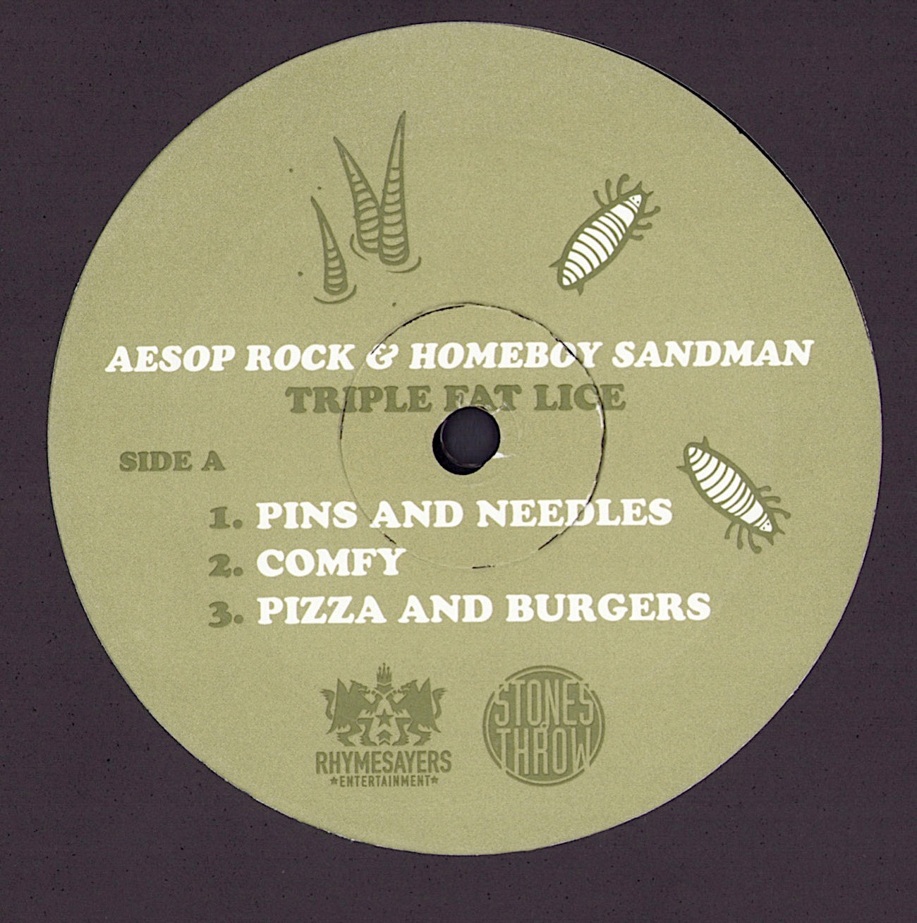 Aesop Rock & Homeboy Sandman – Triple Fat Lice Vinyl 12" EP