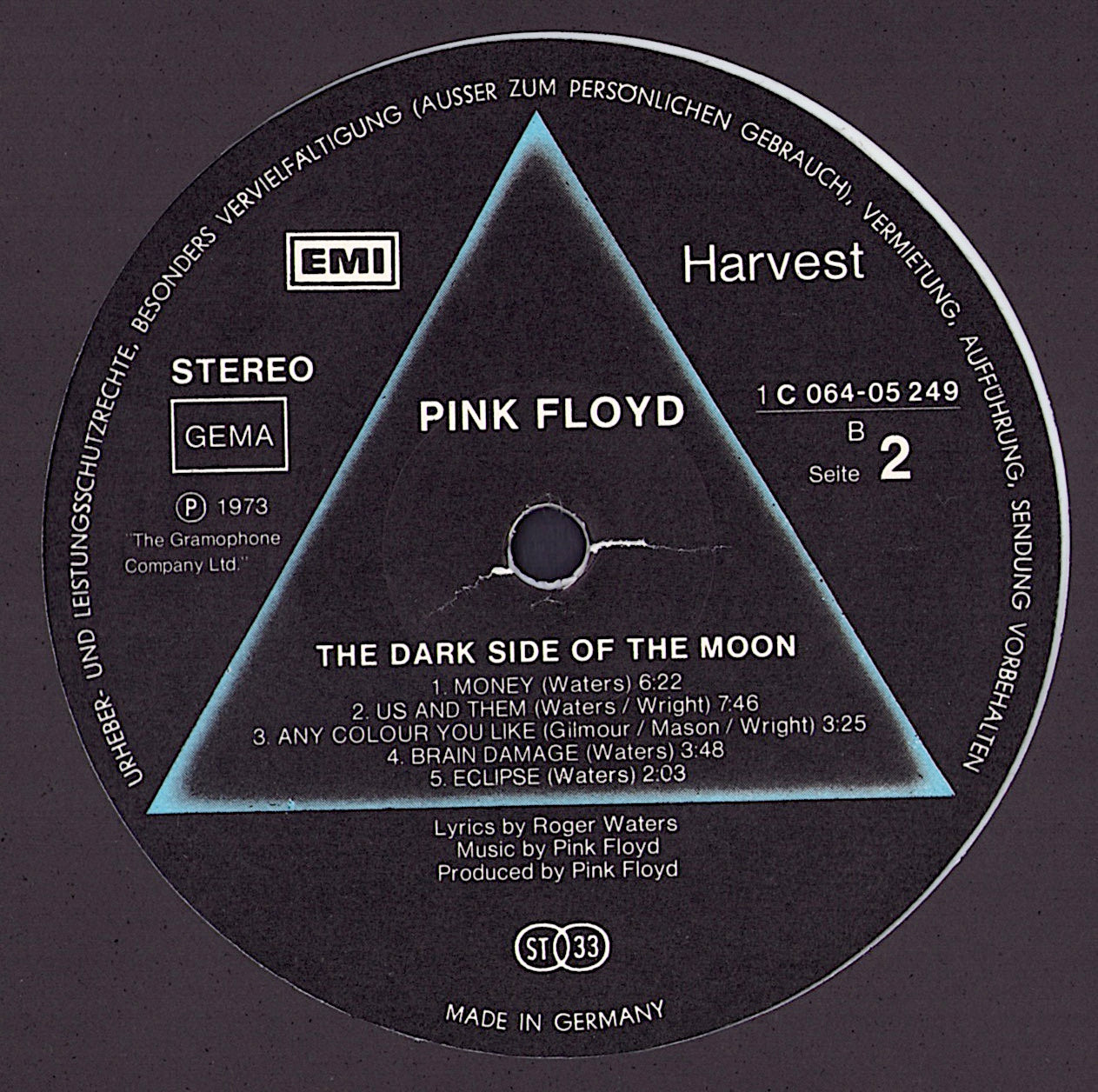 Pink Floyd - The Dark Side Of The Moon White Vinyl LP Limited Edition