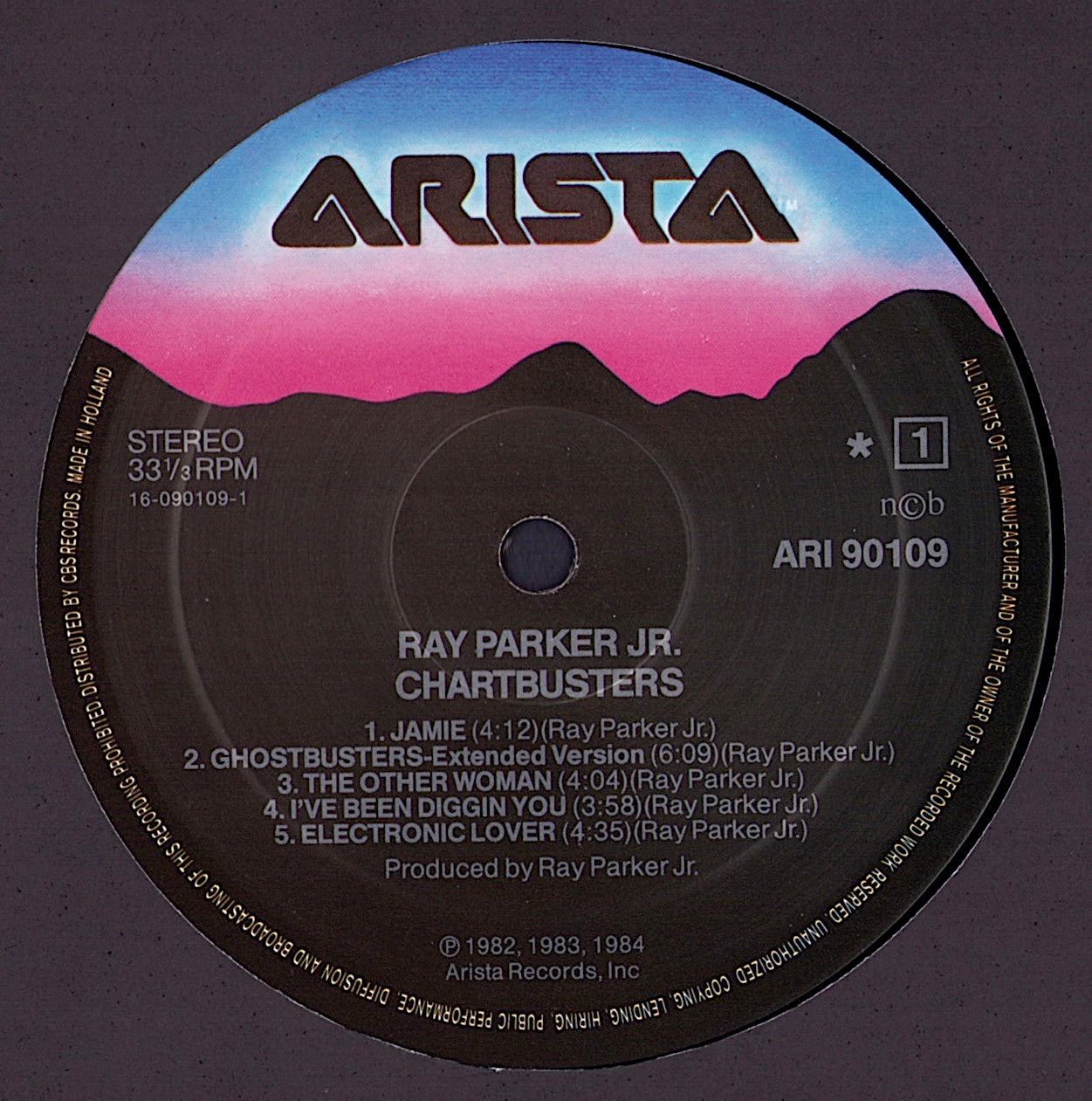 Ray Parker Jr. – Chartbusters Vinyl LP