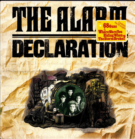 The Alarm – Declaration Vinyl LP | EU Original | 1984