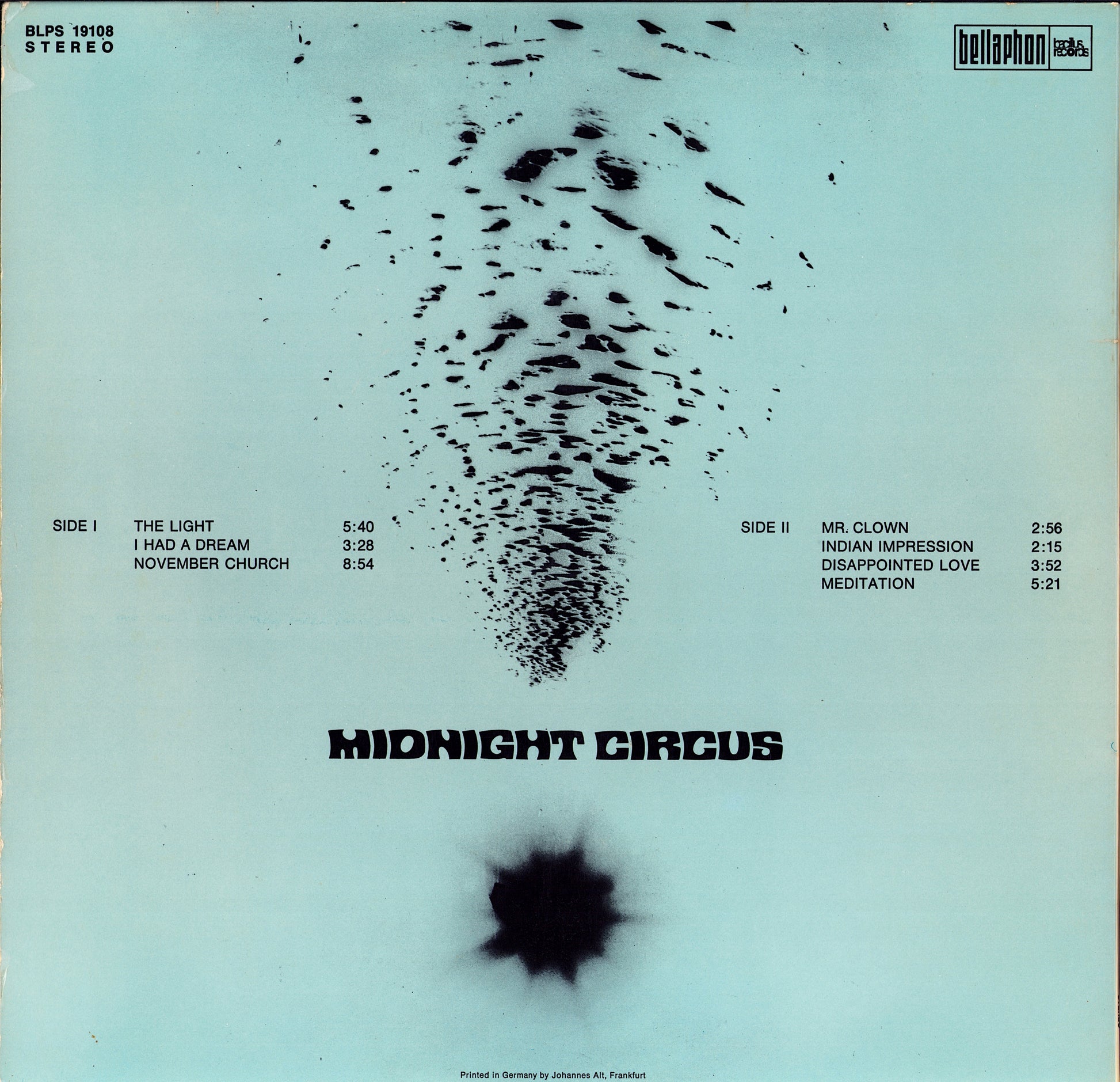 Midnight Circus – Midnight Circus Vinyl LP