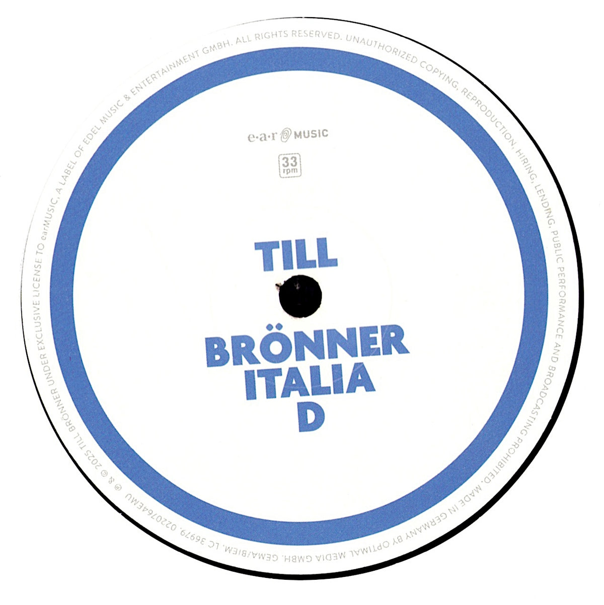 Till Brönner - Italia (Vinyl 2LP | German Release | 2025 | Gatefold)