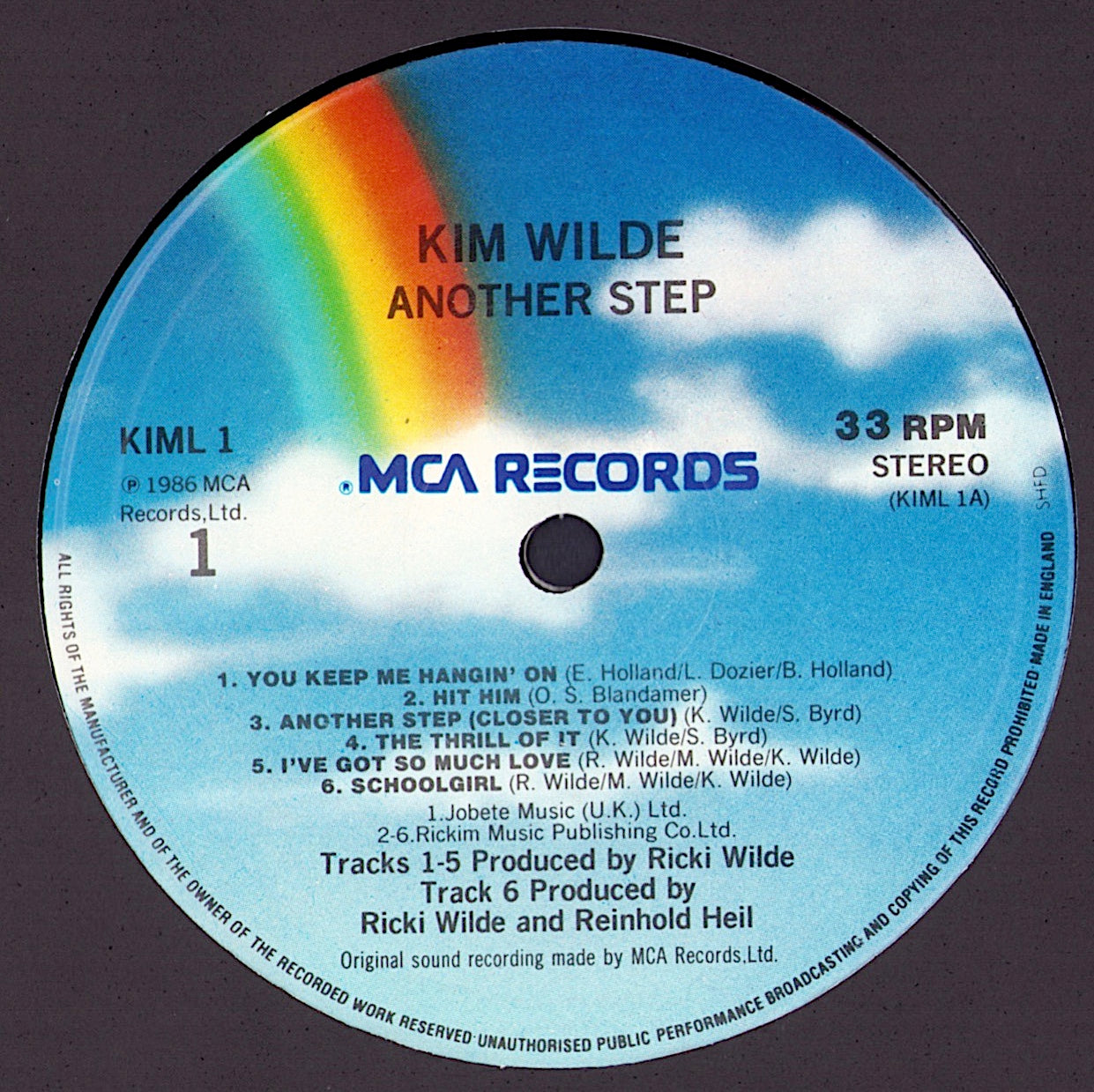 Kim Wilde - Another Step Vinyl 2LP