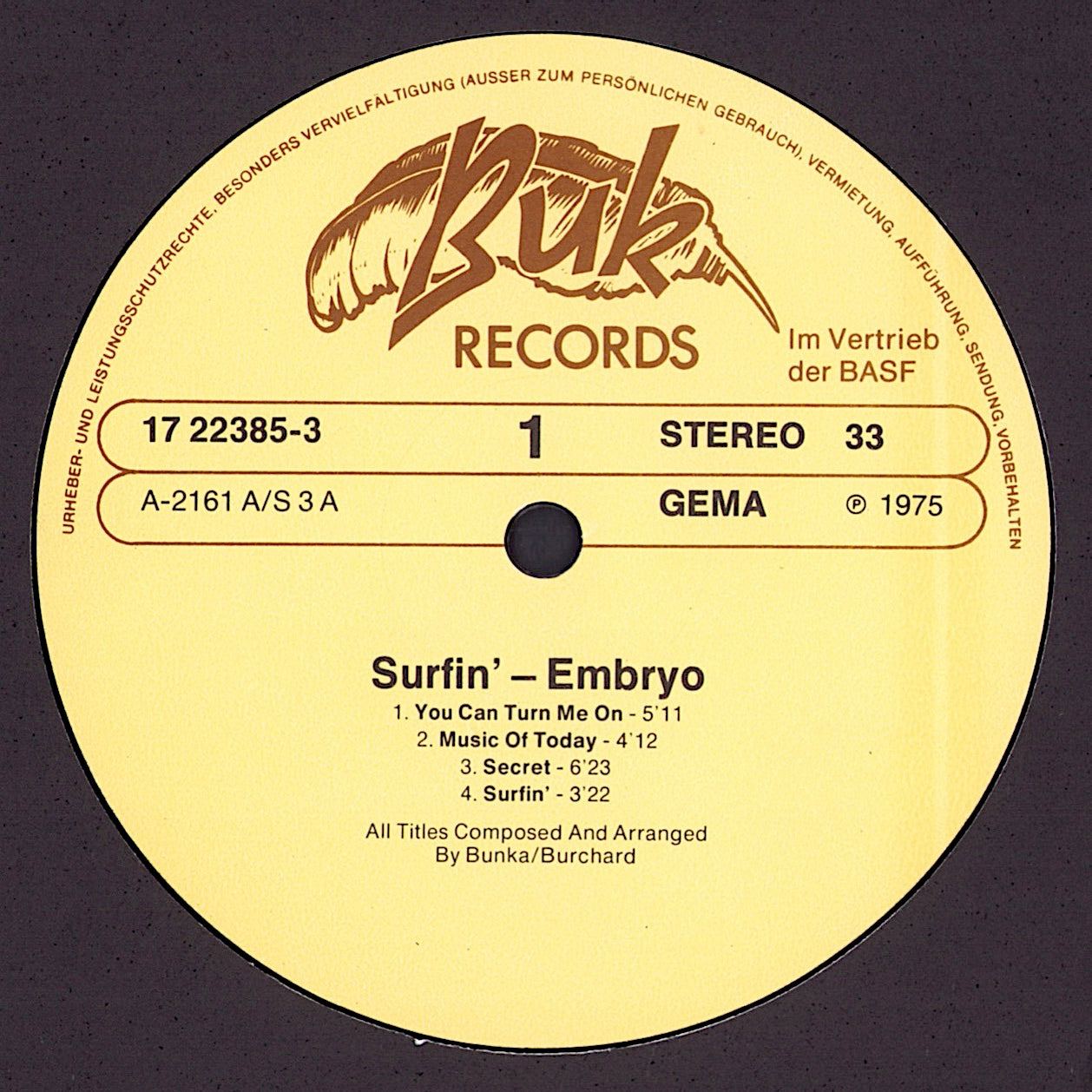 Embryo - Surfin'