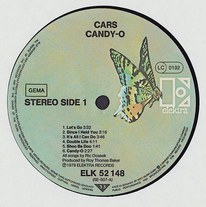 The Cars - Candy-O Vinyl LP