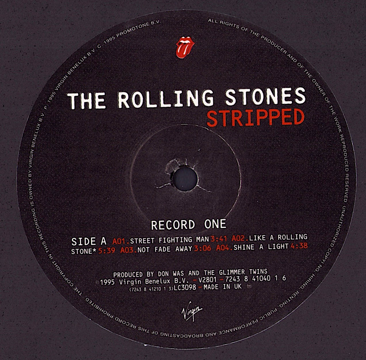 The Rolling Stones - Stripped Vinyl 2LP