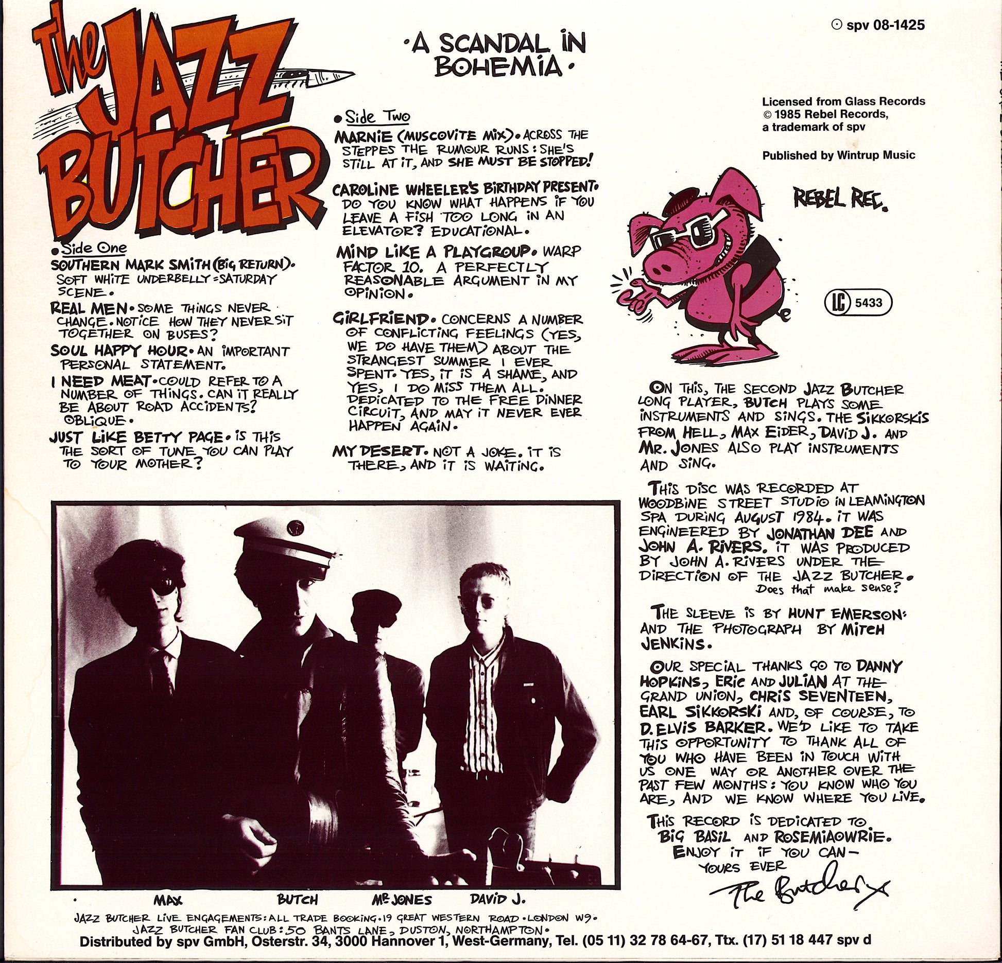 The Jazz Butcher