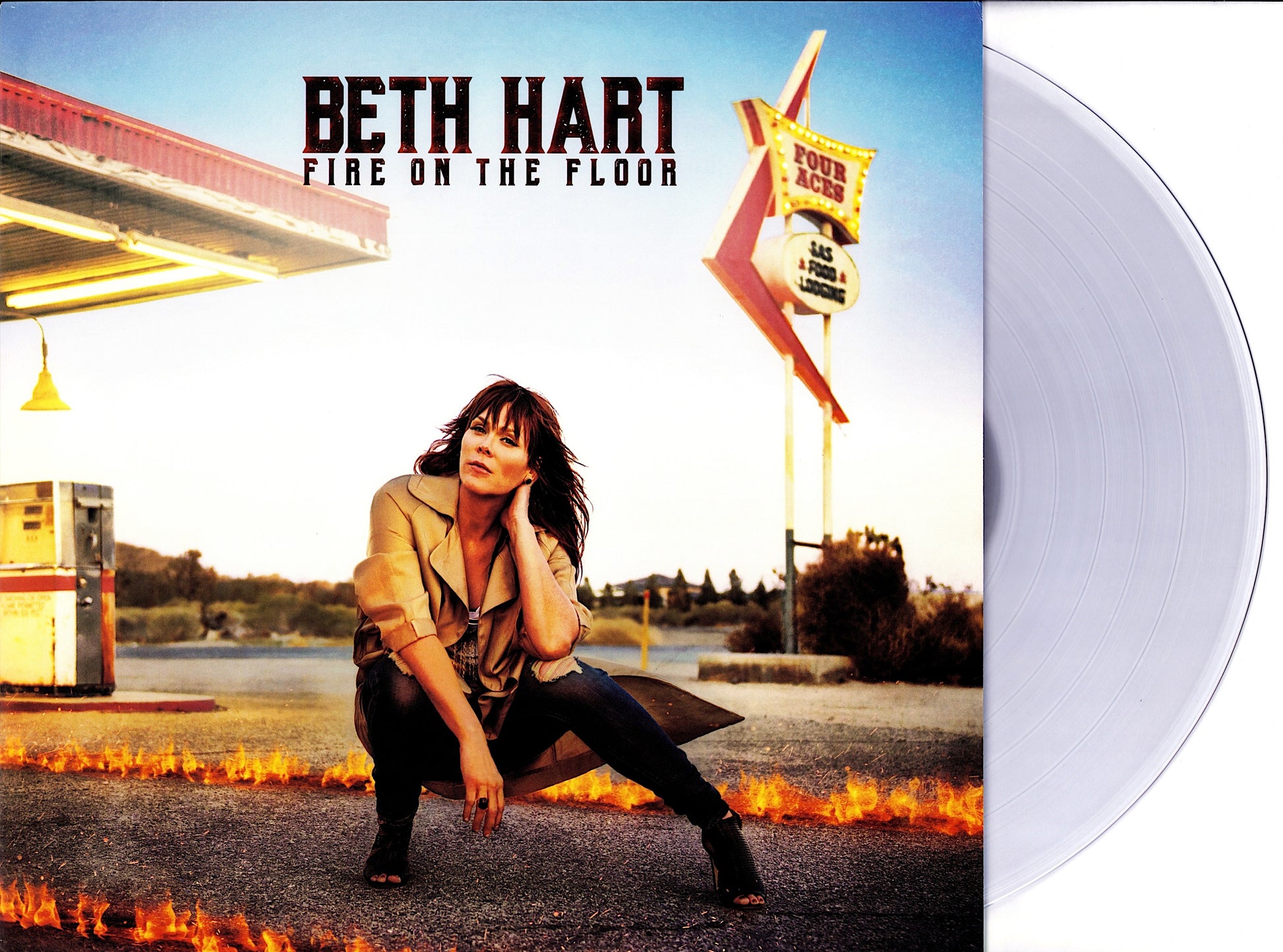 Beth Harth - Fire On The Floor Clear Vinyl LP Limited Edition