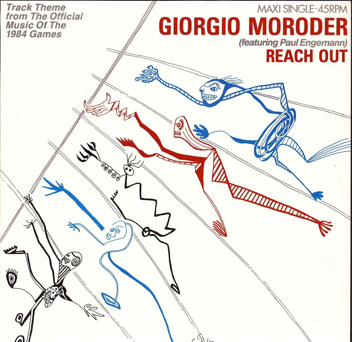 Giorgio Moroder Featuring Paul Engemann – Reach Out Vinyl 12"