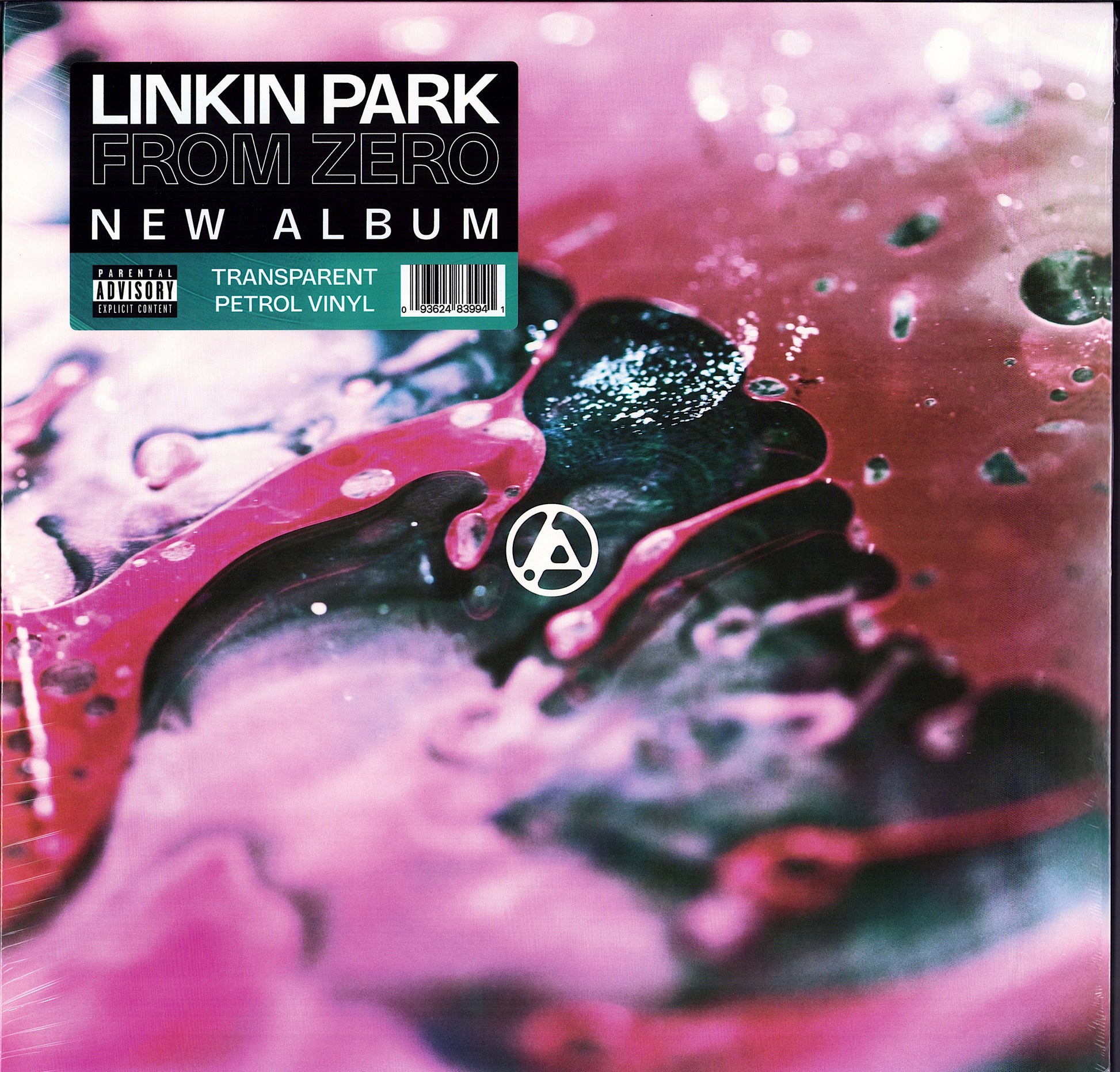 Linkin Park - From Zero Transparent Petrol Vinyl LP Limited Edition