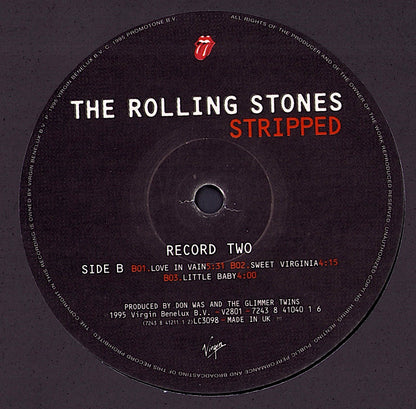 The Rolling Stones - Stripped Vinyl 2LP