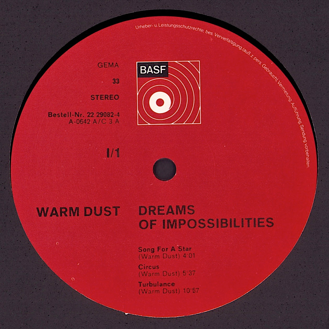 Warm Dust