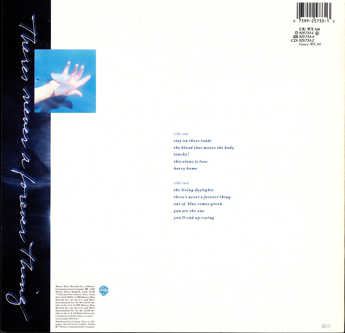 a-ha – Stay On These Roads Vinyl LP