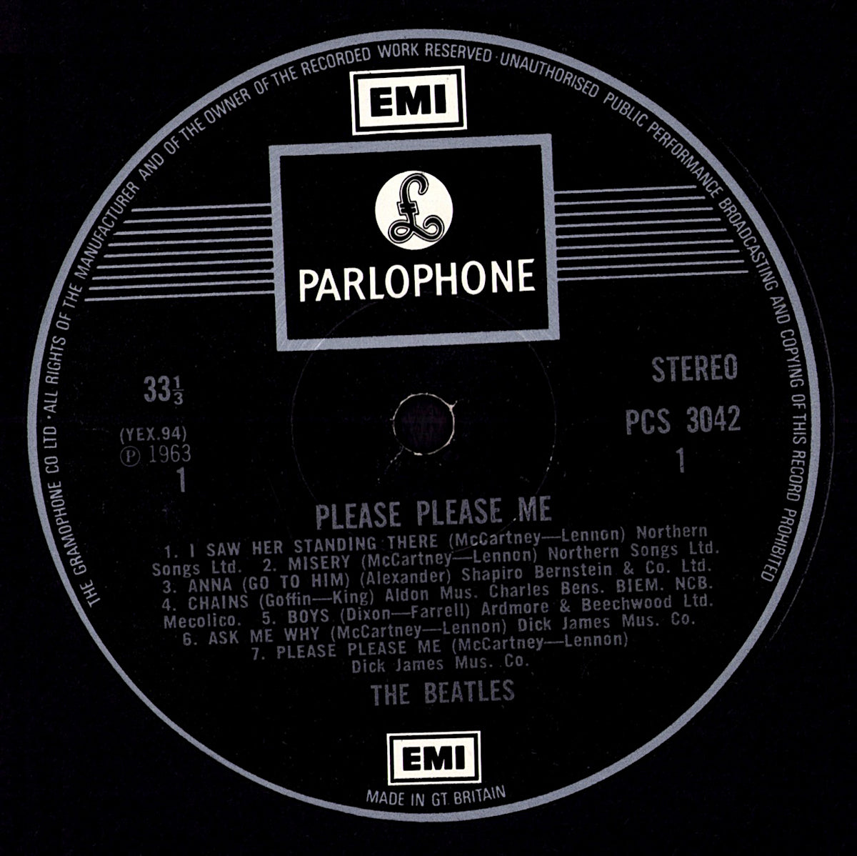 The Beatles - Please Please Me (Vinyl LP | UK Reissue | 1971)
