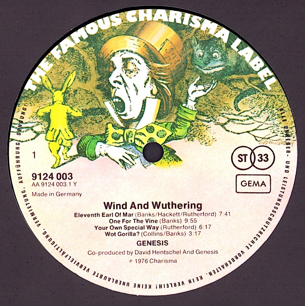 Genesis - Wind & Wuthering Vinyl LP