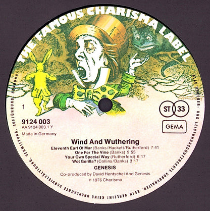 Genesis - Wind & Wuthering Vinyl LP