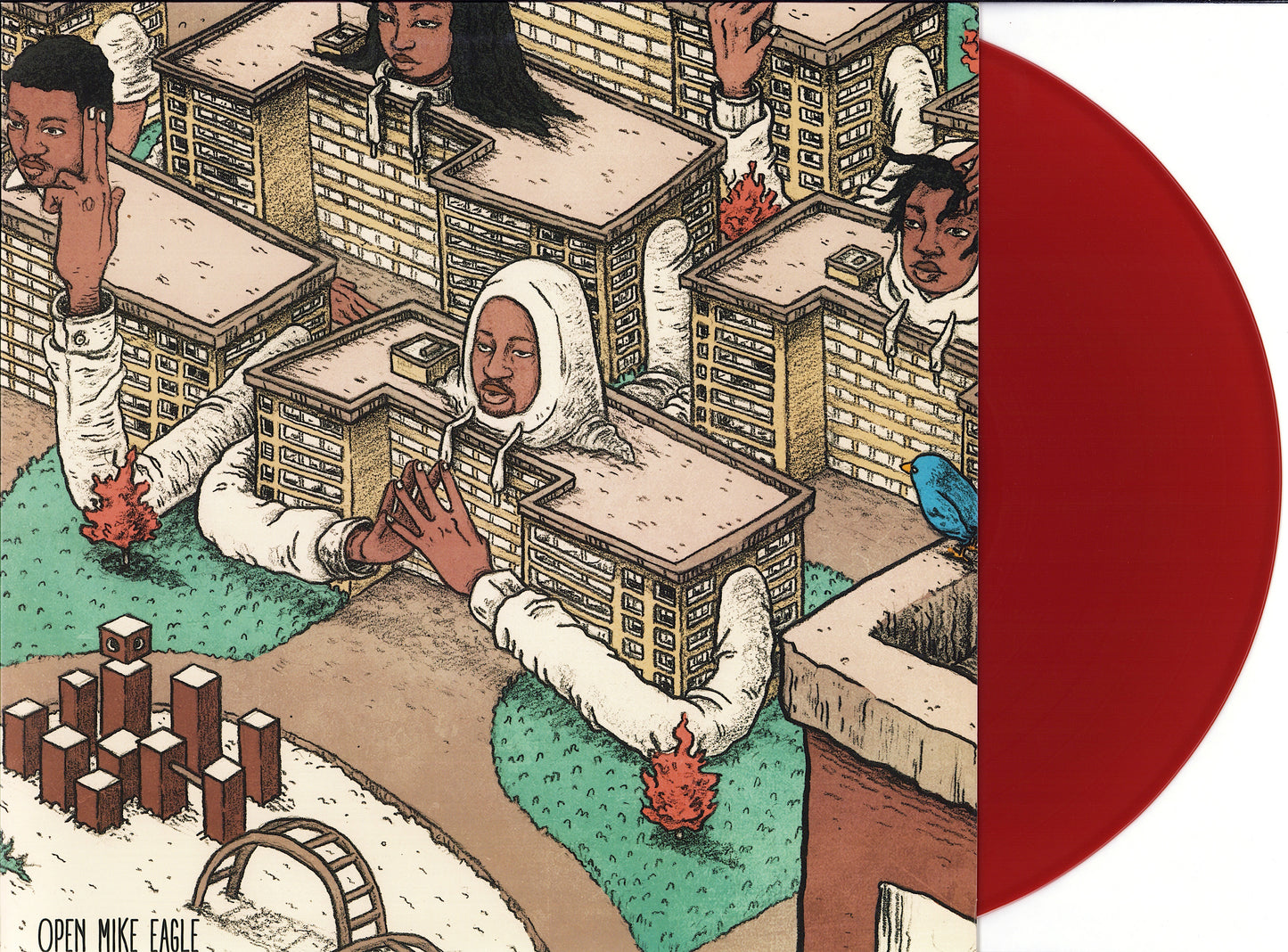 Open Mike Eagle – Brick Body Kids Still Daydream Brick Red Vinyl LP