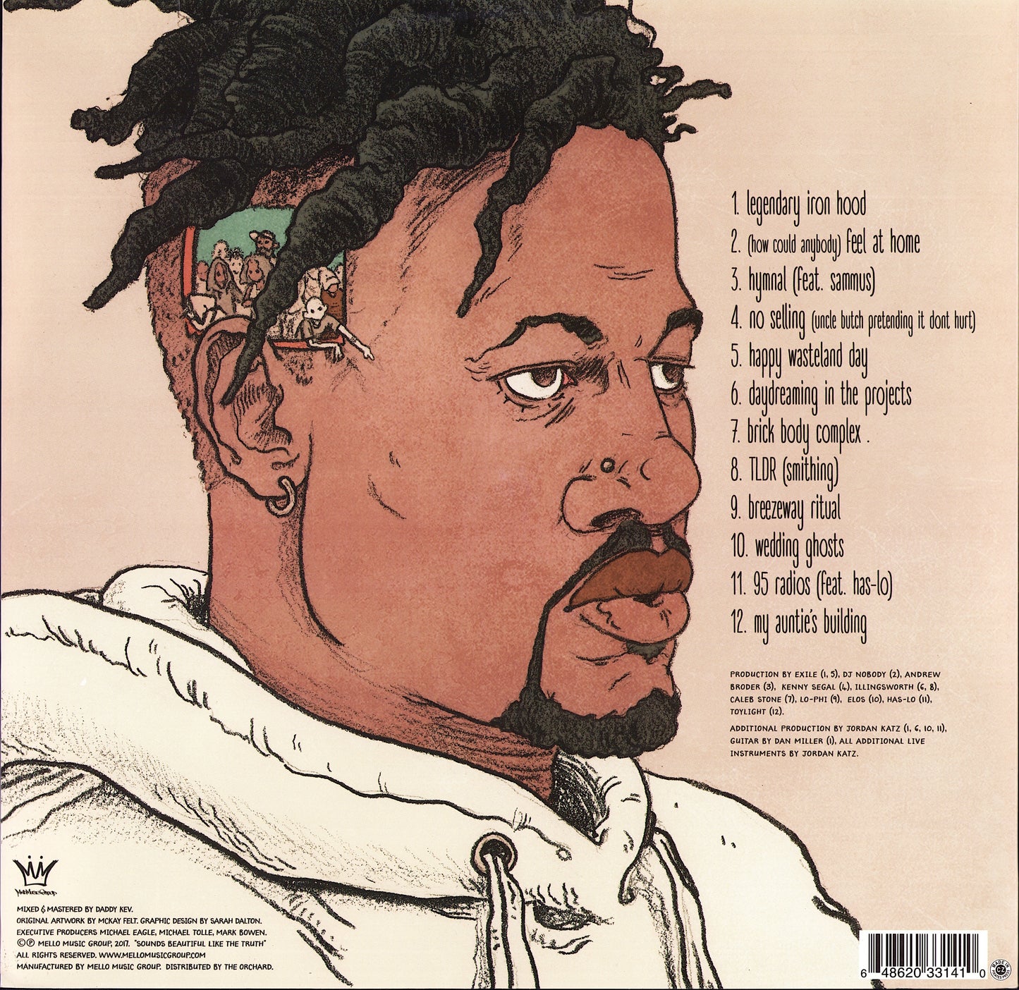 Open Mike Eagle – Brick Body Kids Still Daydream Brick Red Vinyl LP