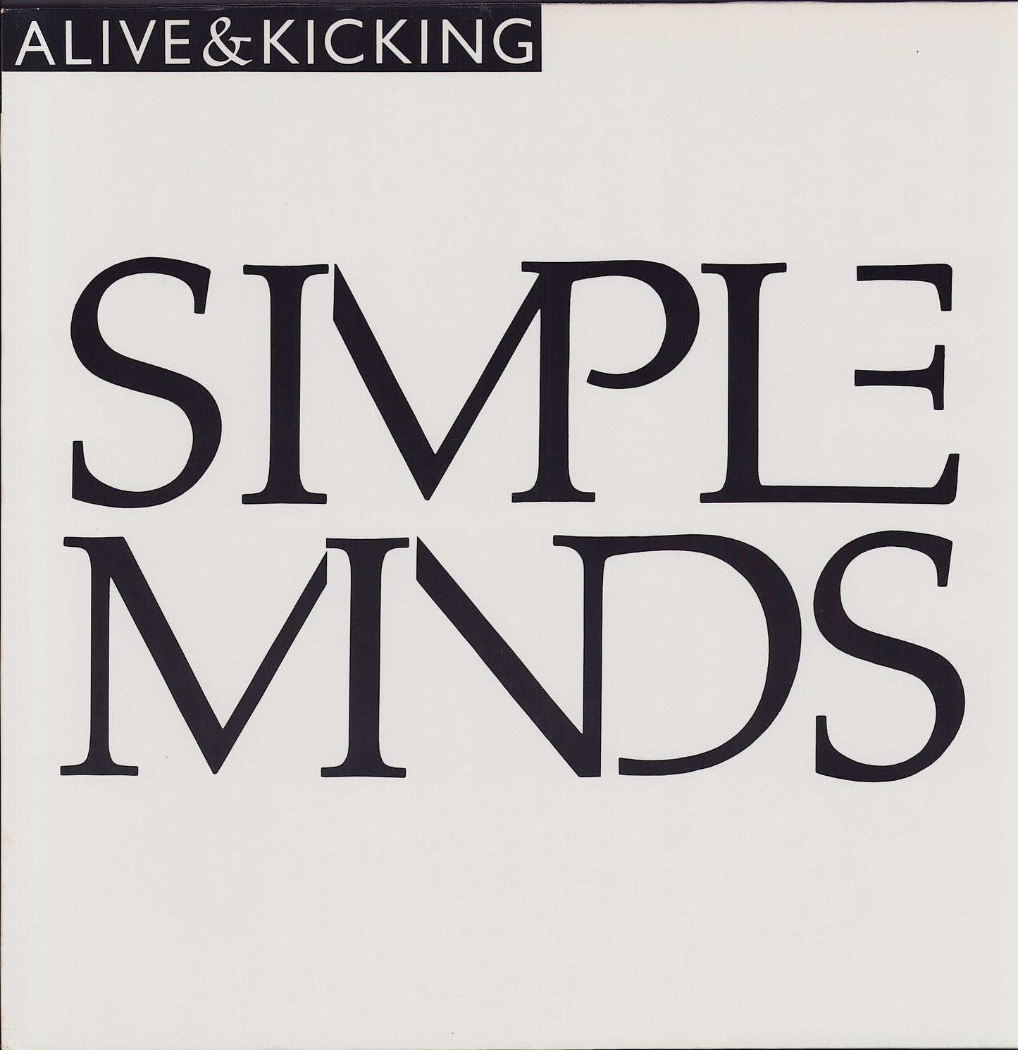 Simple Minds - Alive & Kicking (Vinyl 12")