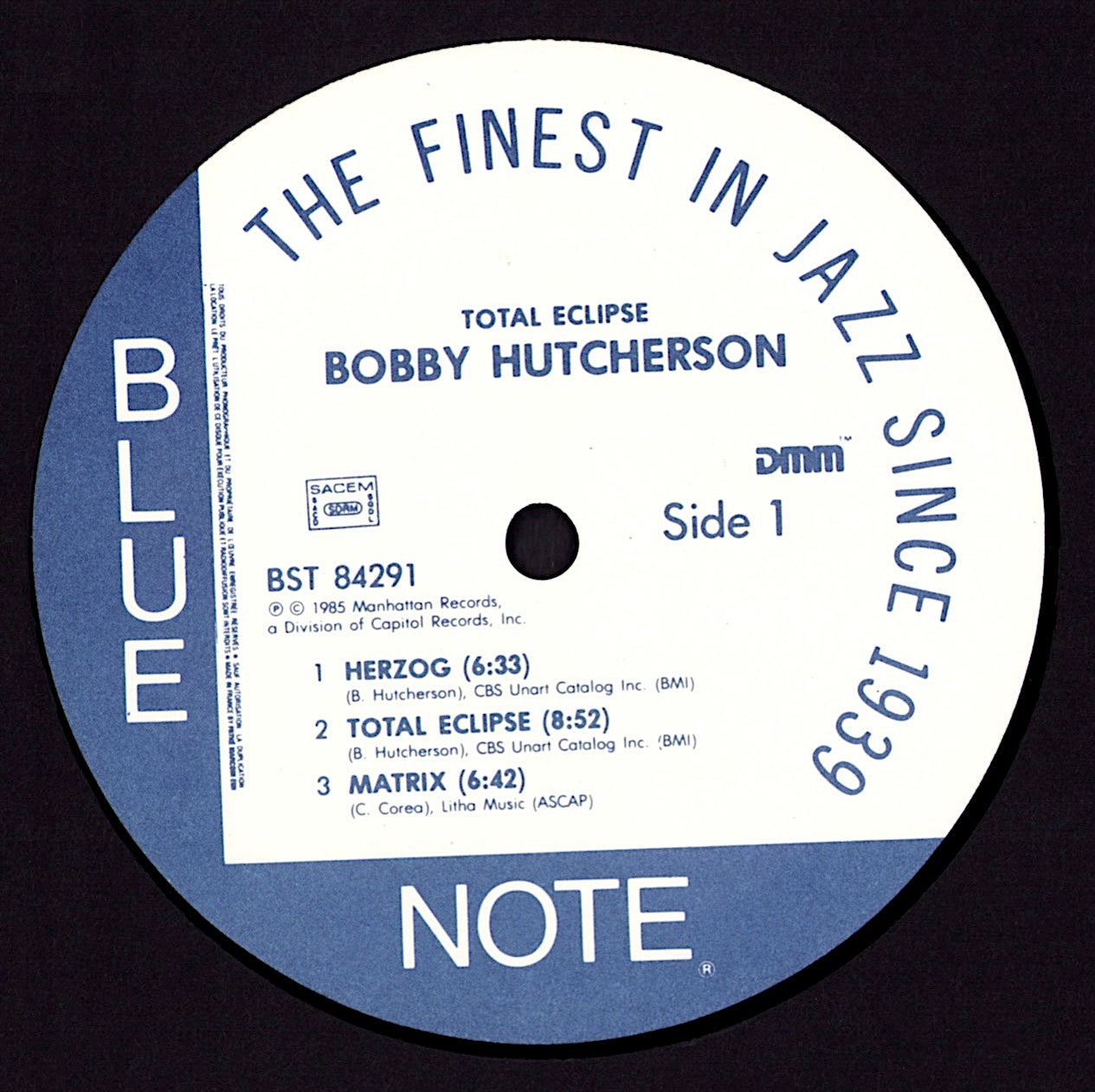 Bobby Hutcherson – Total Eclipse Vinyl LP