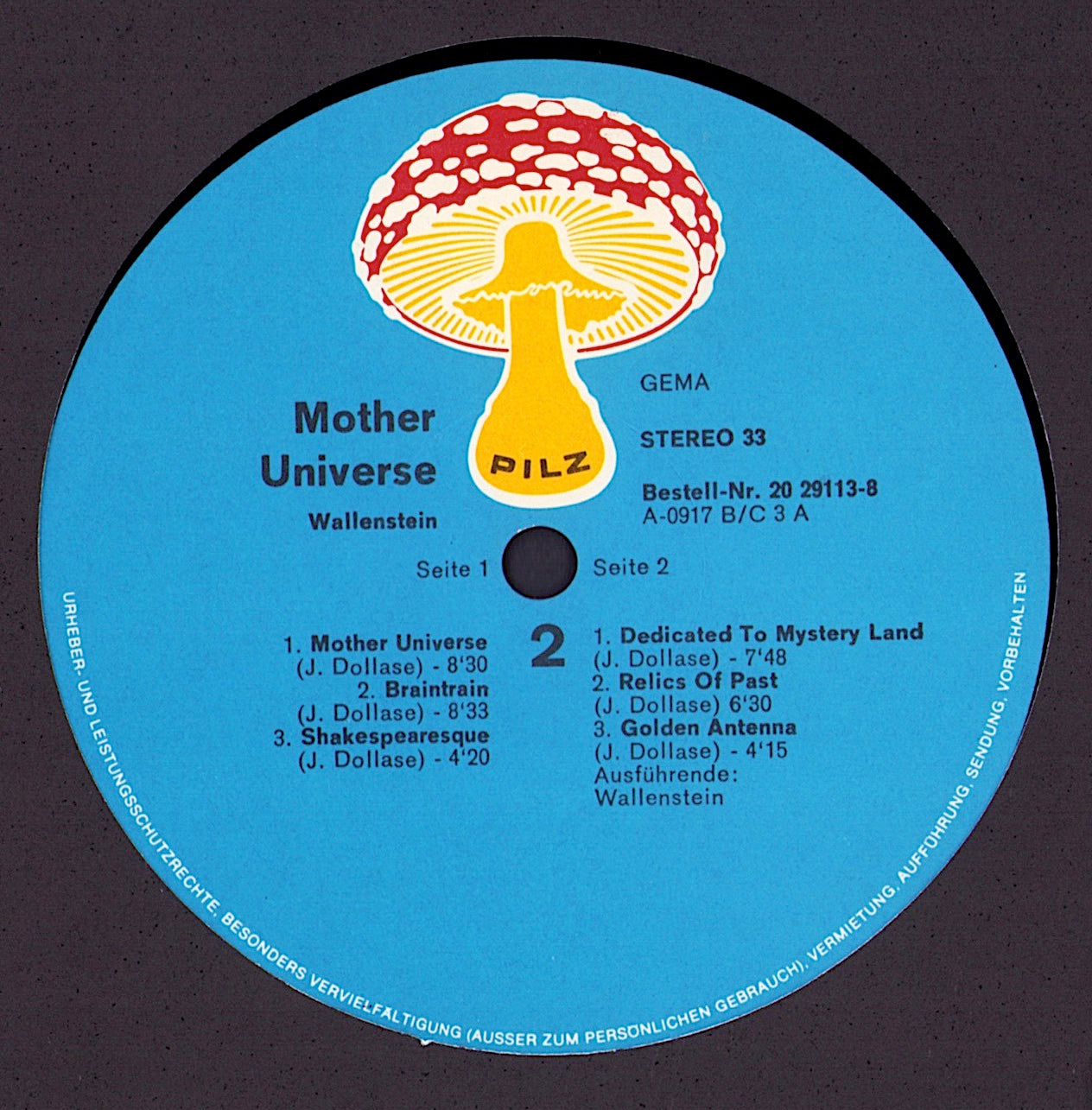 Wallenstein - Mother Universe