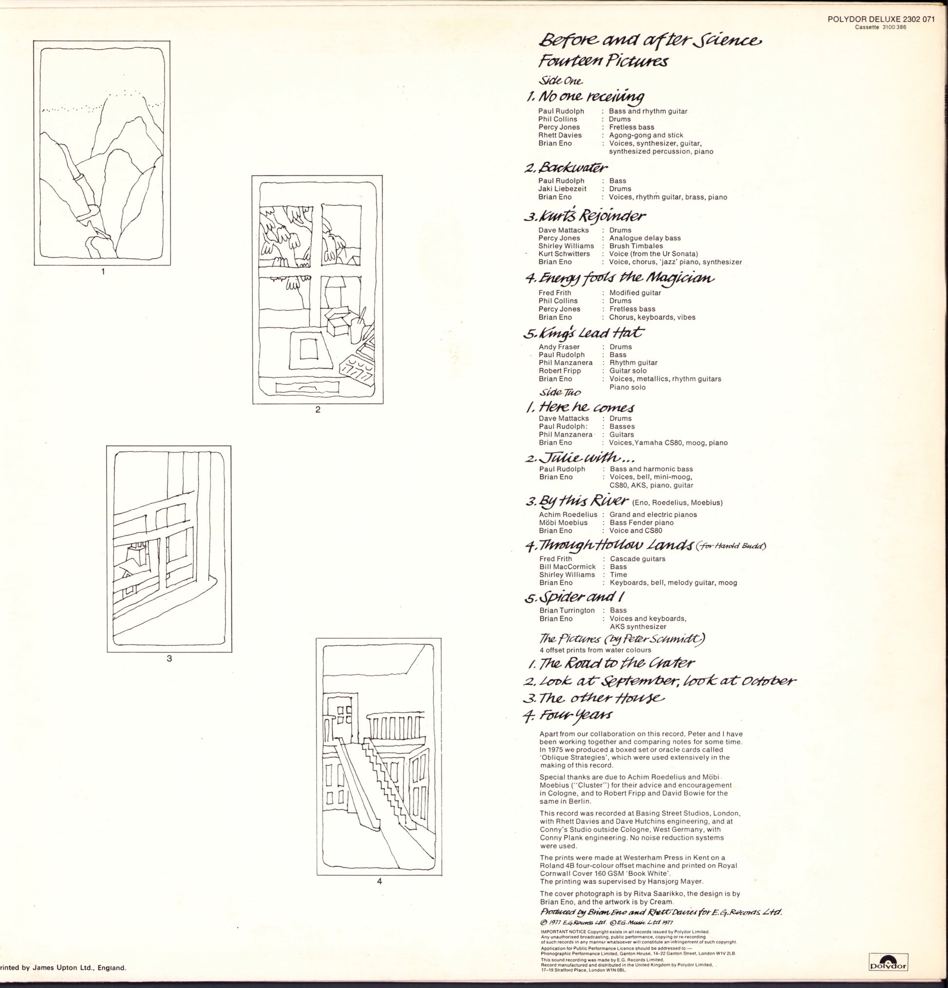 Brian Eno - Before And After Science