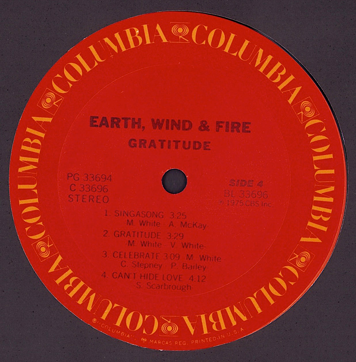 Earth, Wind & Fire – Gratitude Vinyl 2LP