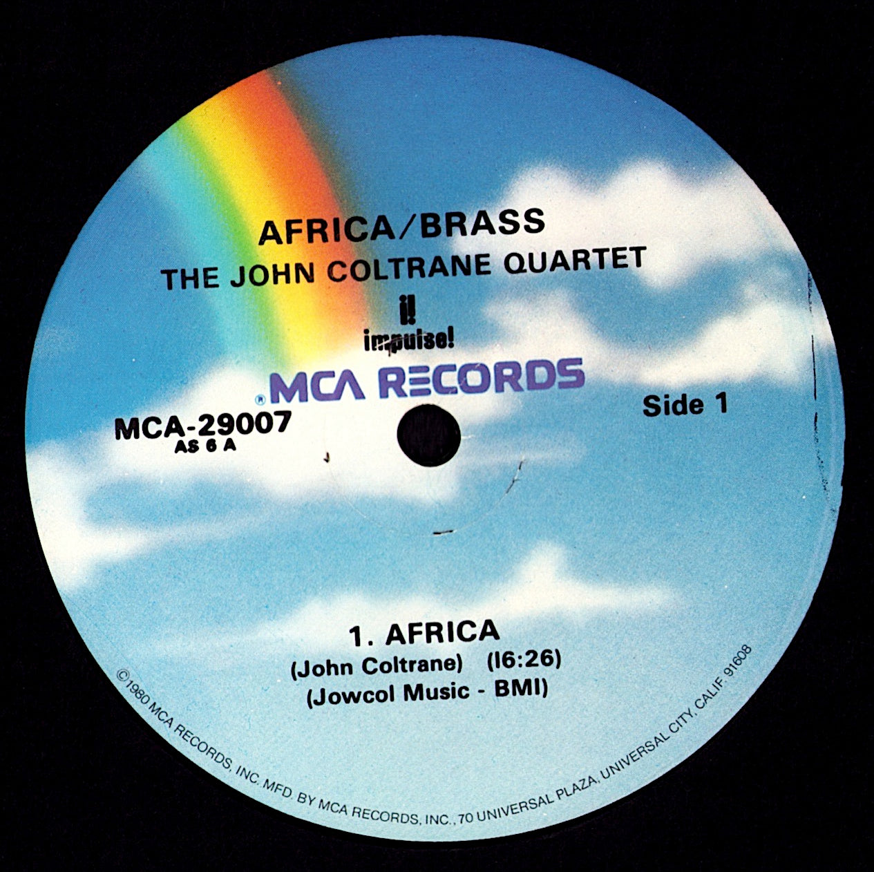The John Coltrane Quartet – Africa / Brass Vinyl LP