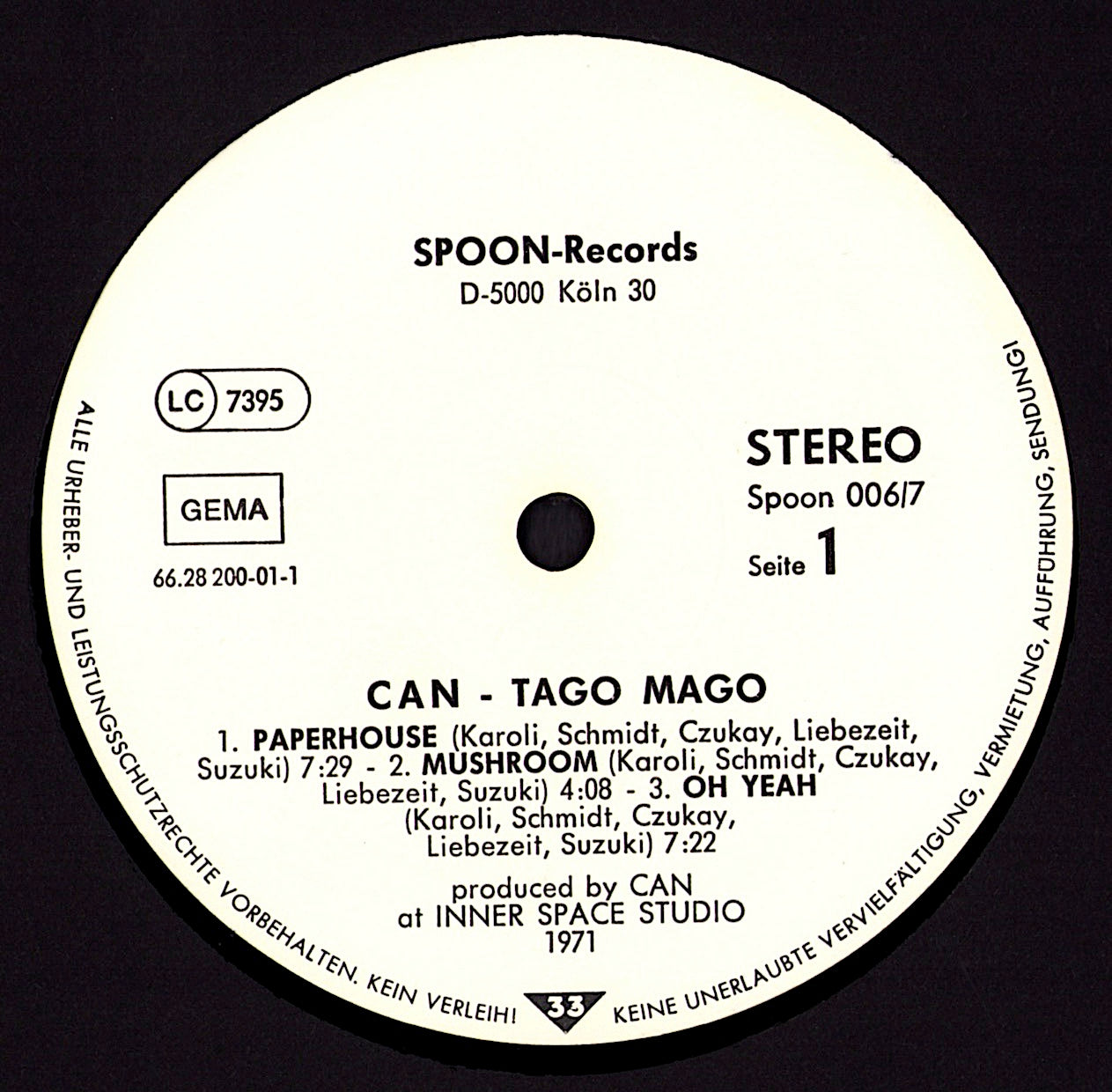 Can - Tago Mago Vinyl 2LP