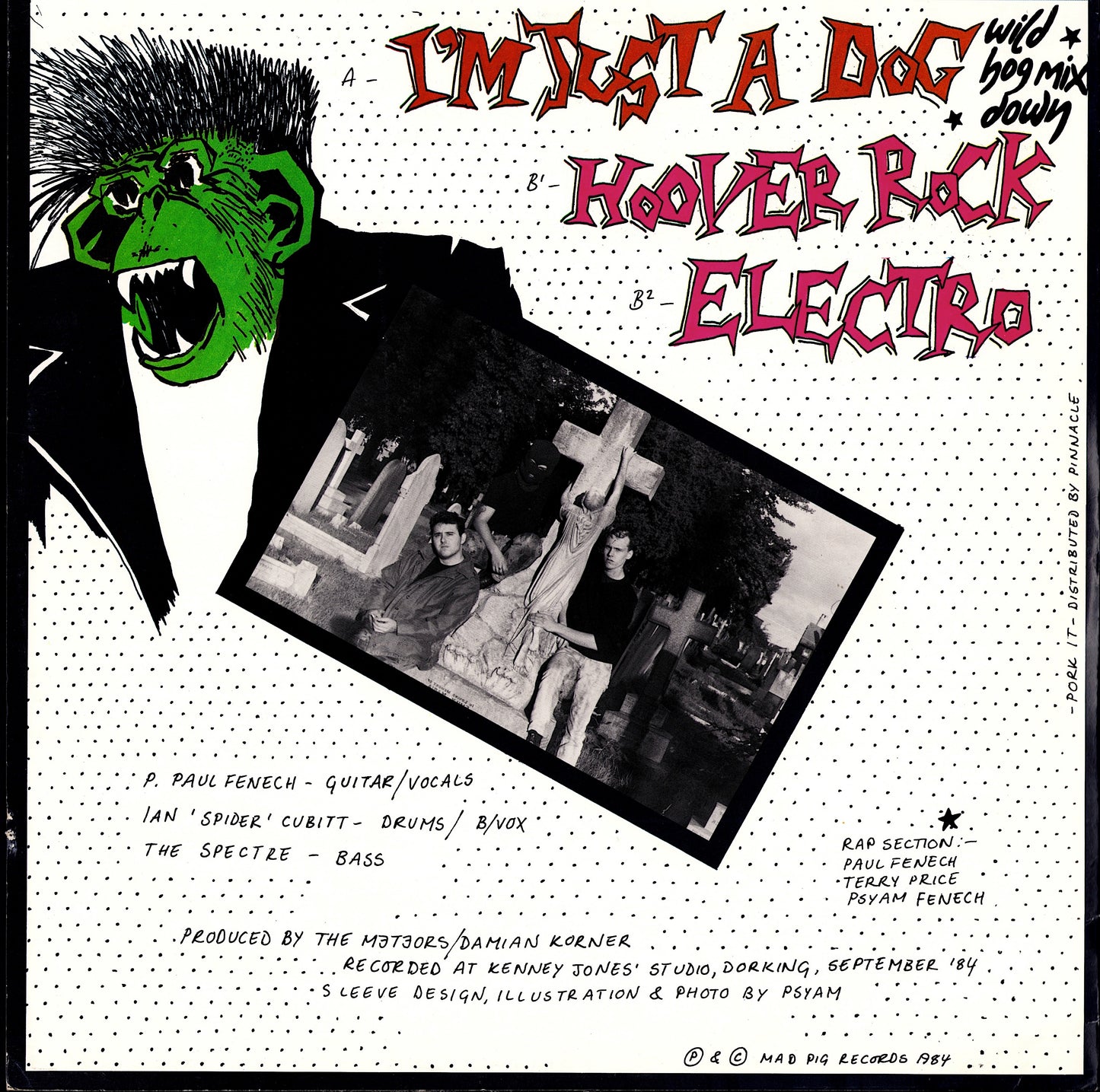 The Meteors - Monkey's Breath Vinyl LP Kopie