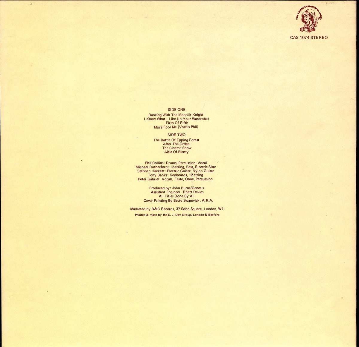 Genesis - ...And Then There Were Three... (Vinyl LP | DE Original | 1978)