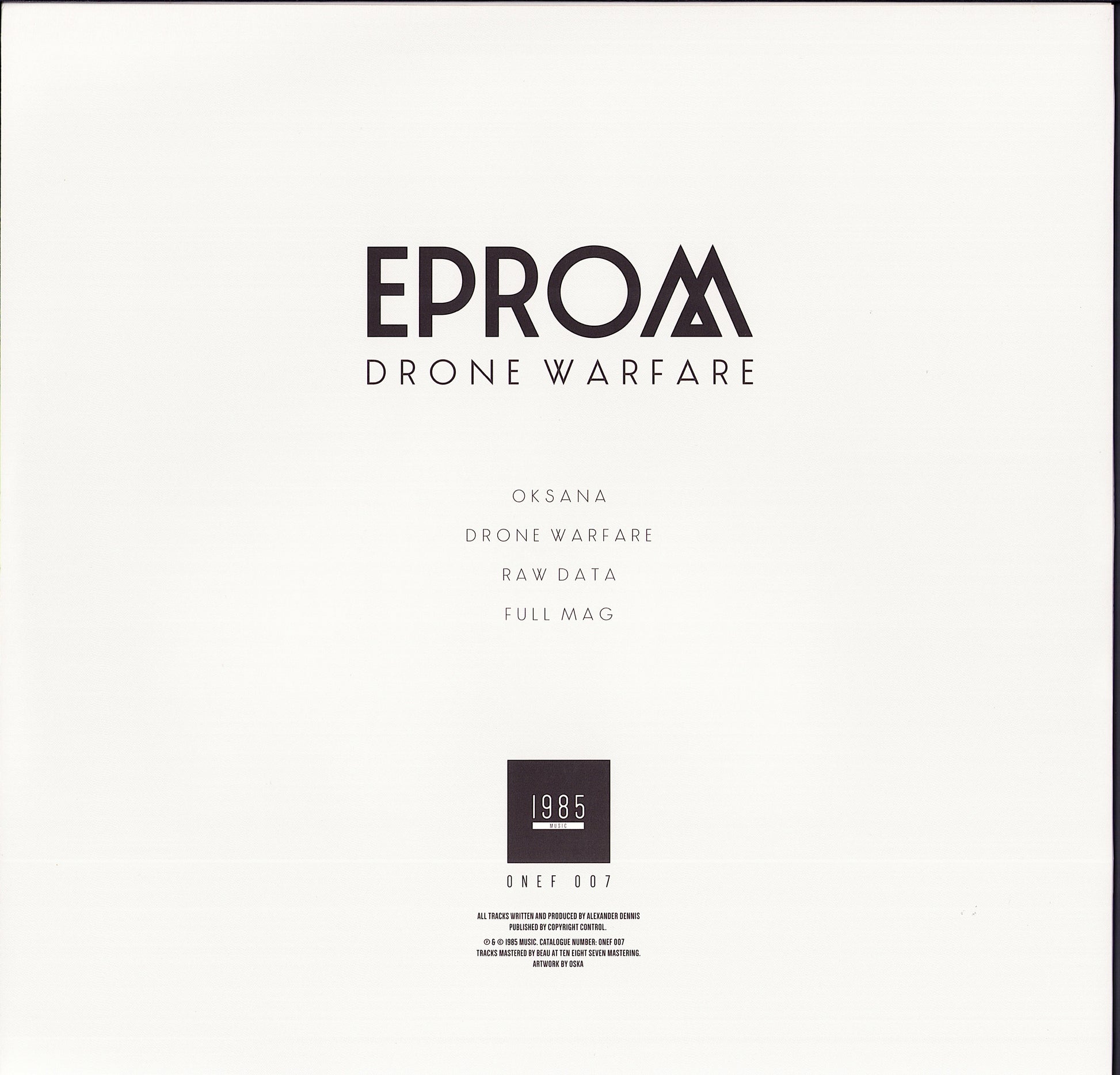 Eprom ‎- Drone Warfare