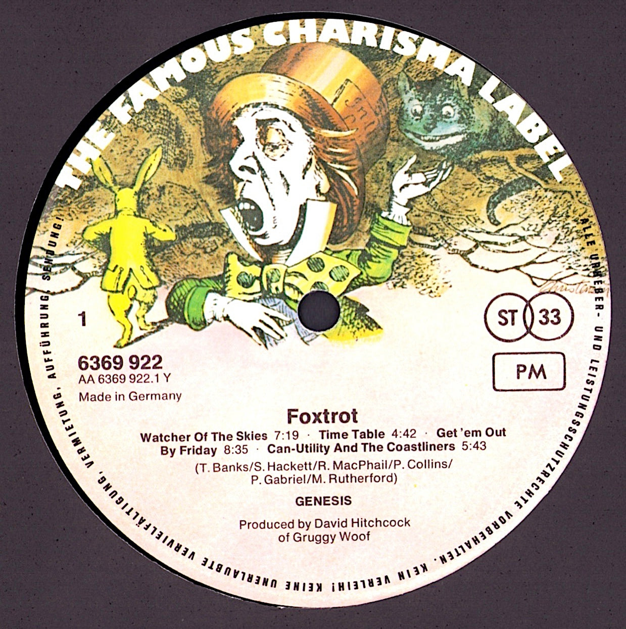 Genesis – Foxtrot Vinyl LP