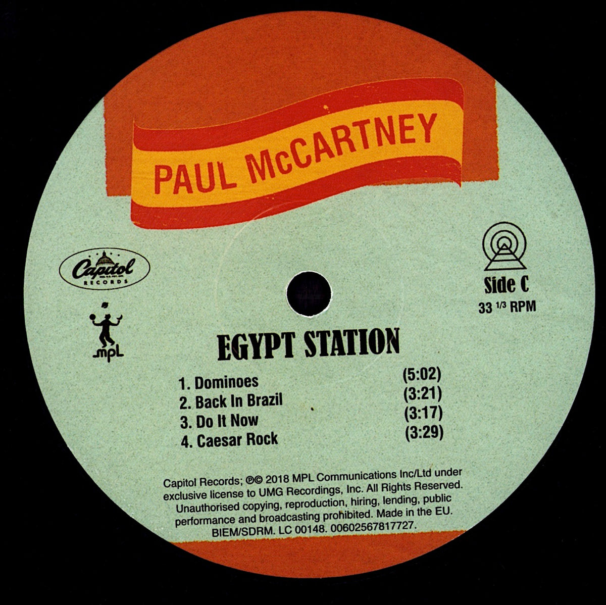 Paul McCartney - Egypt Station (Vinyl 2LP | EU Original | Deluxe Ltd. Edition | 2018)