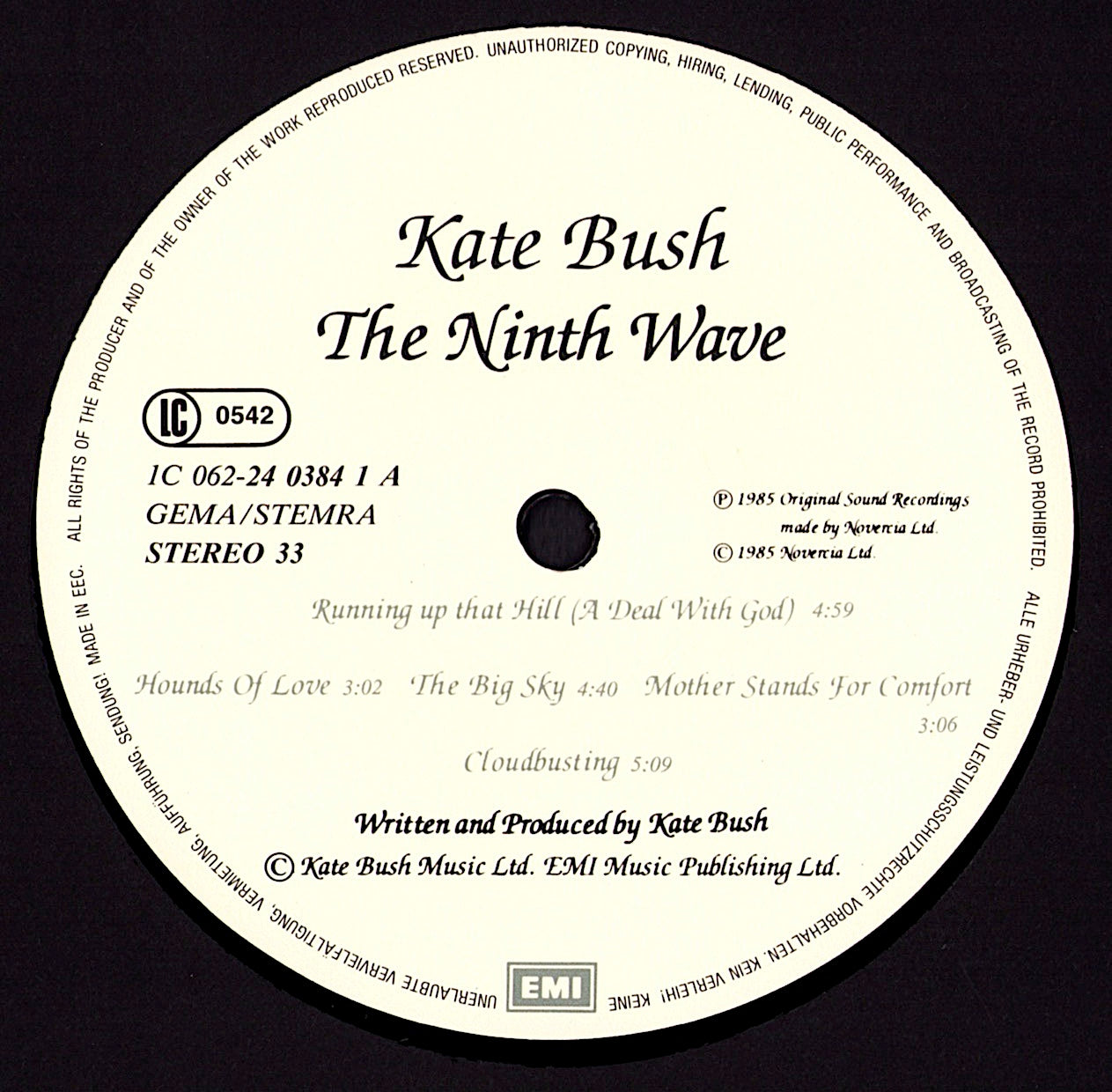 Kate Bush - Hounds Of Love Vinyl LP