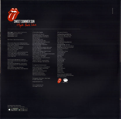 The Rolling Stones – Sweet Summer Sun - Hyde Park Live Vinyl 3LP + DVD