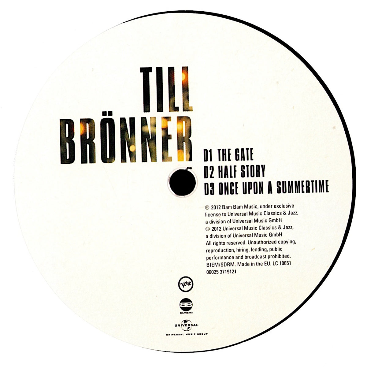 Till Brönner - Till Brönner (Vinyl 2LP | European Release | 2012 | Gatefold)