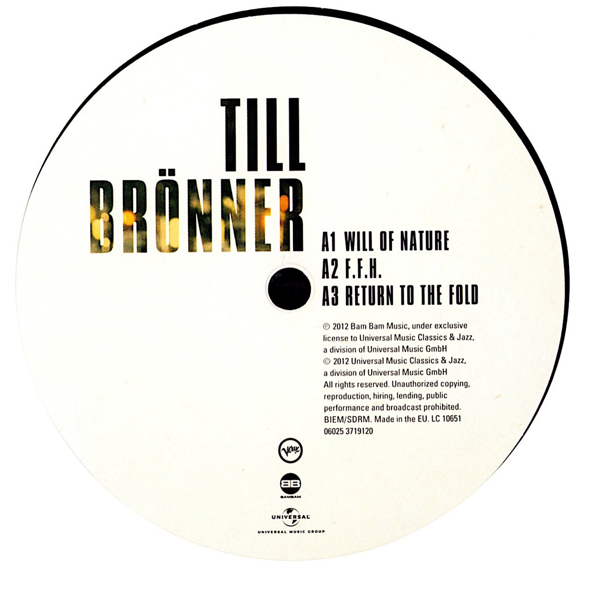 Till Brönner - Till Brönner (Vinyl 2LP | European Release | 2012 | Gatefold)