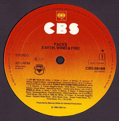 Earth, Wind & Fire - Faces Vinyl 2LP