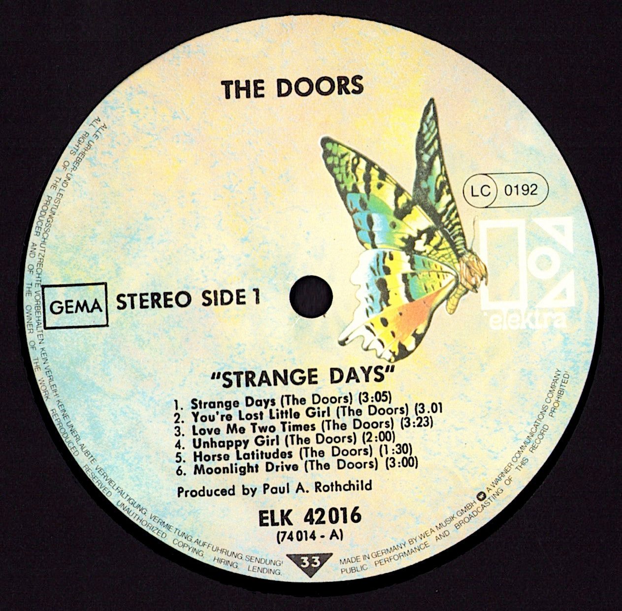 The Doors - The Doors Vinyl LP