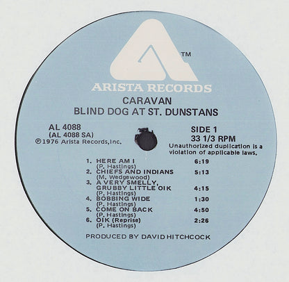 Caravan ‎- Blind Dog At St. Dunstans Vinyl LP