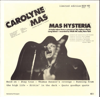 Carolyne Mas - Mas Hysteria