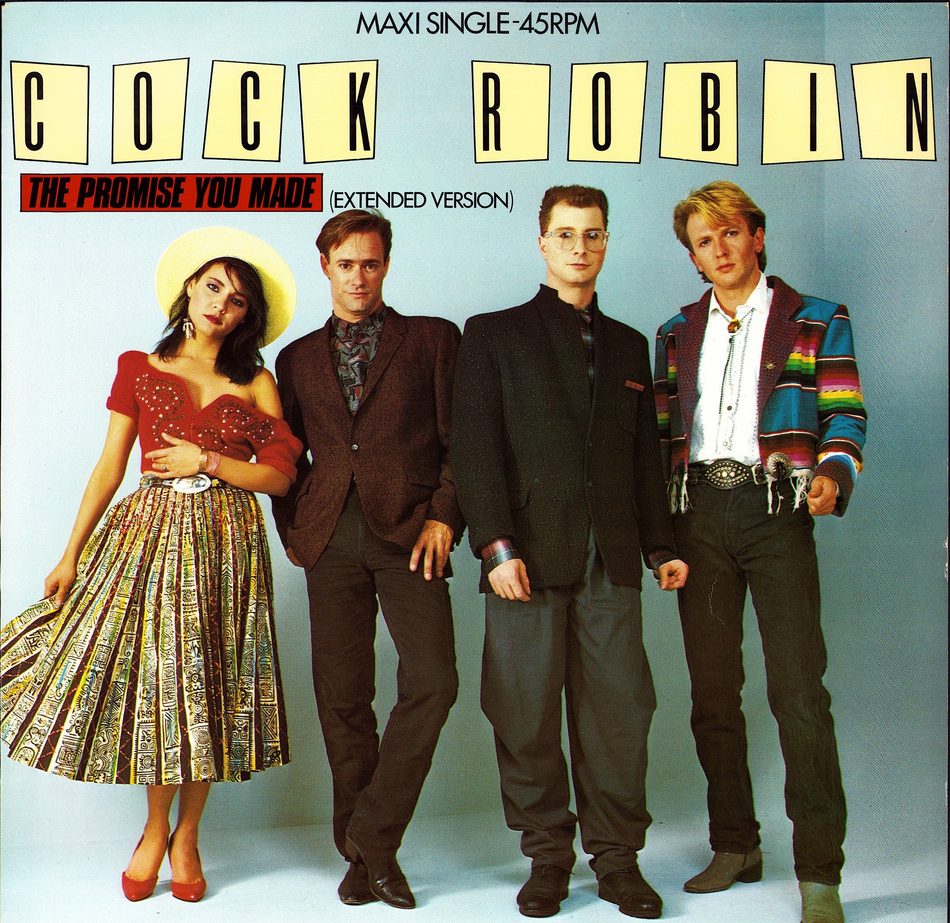 Cock Robin – The Promise You Made Extended Version Vinyl 12"