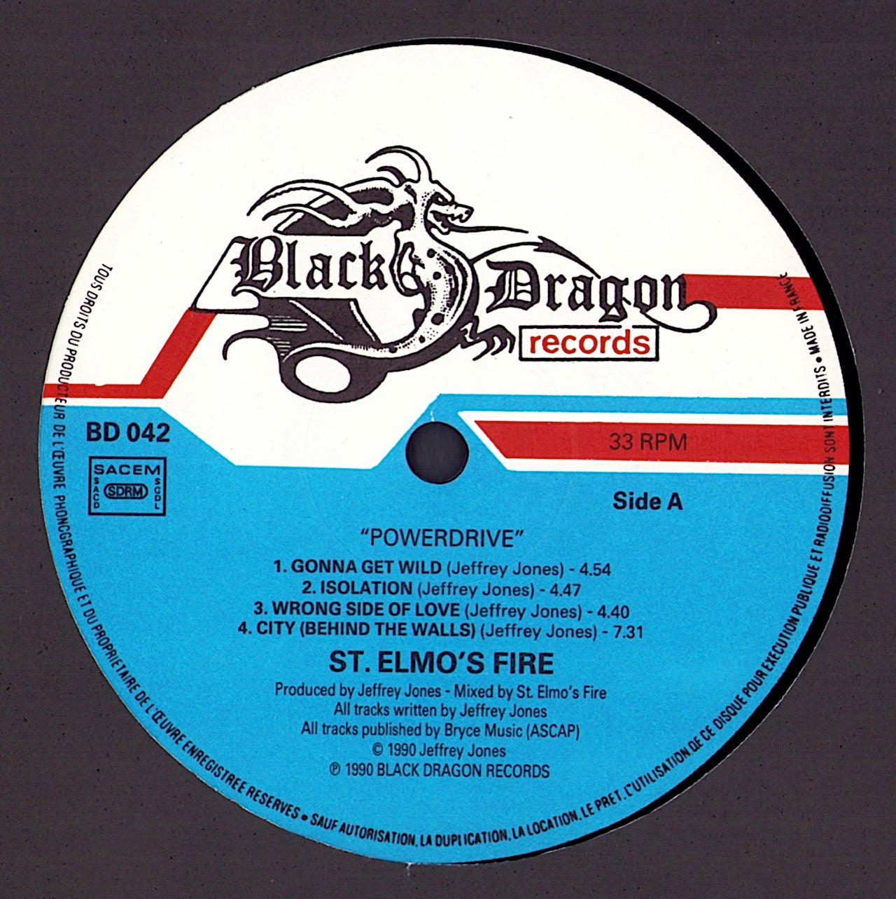 St. Elmo's Fire – Powerdrive Vinyl LP