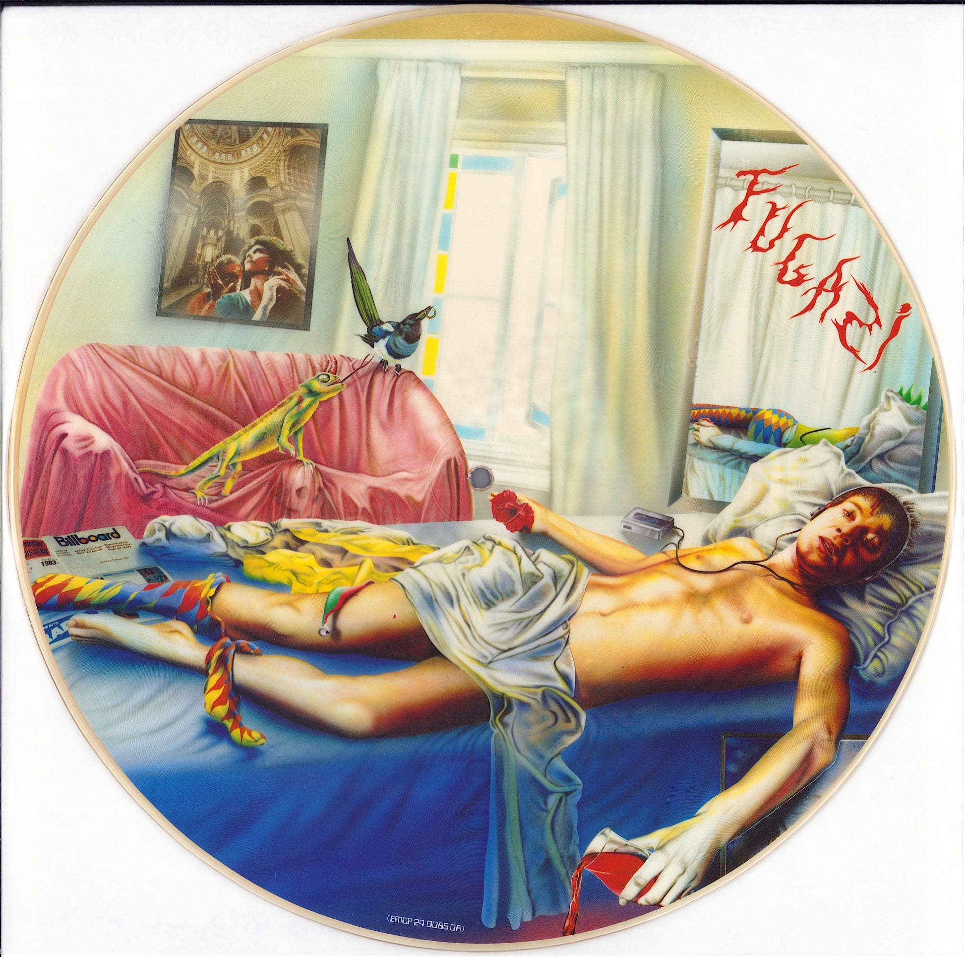 Marillion ‎- Fugazi Picture Disc Vinyl LP