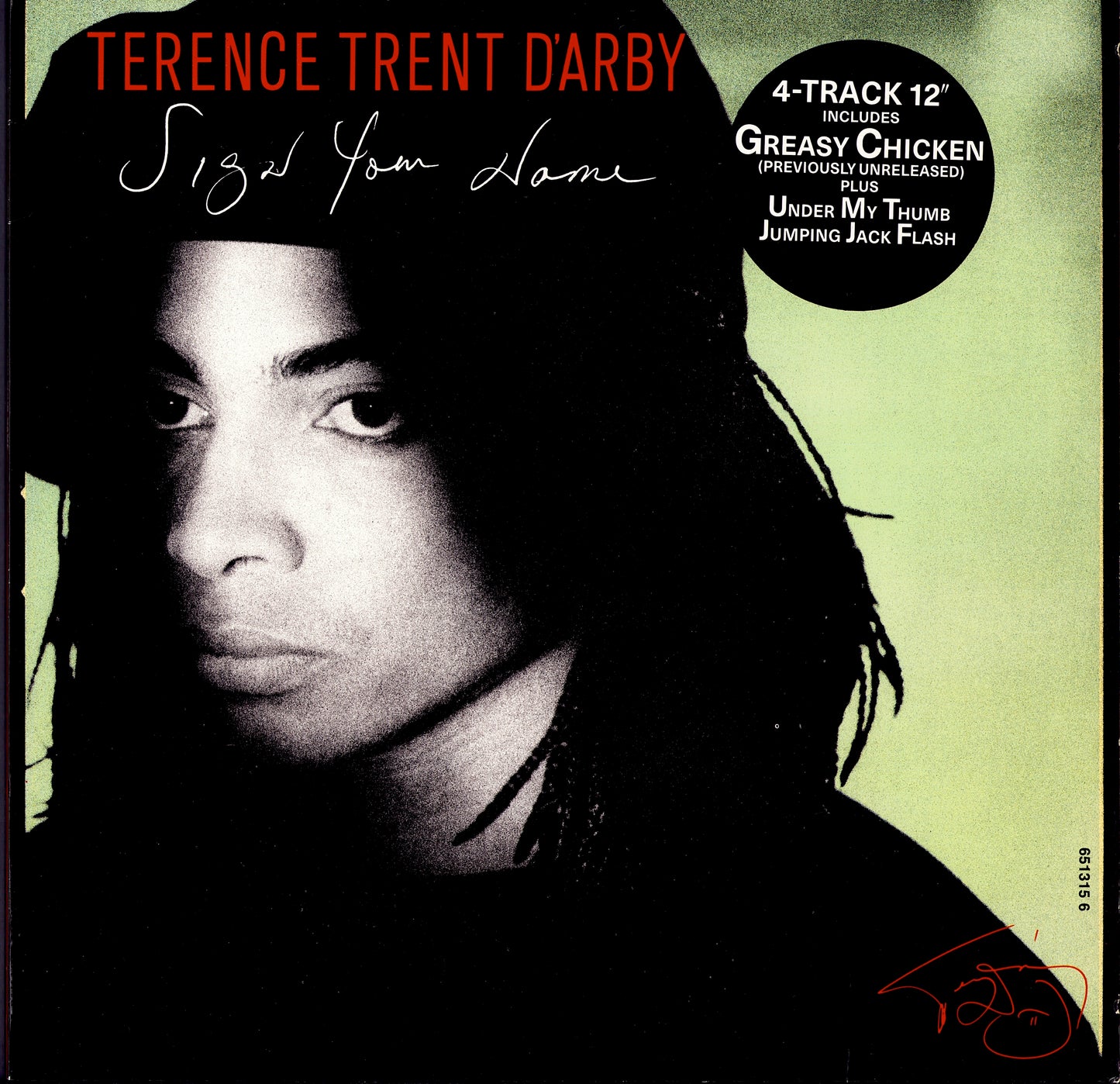 Terence Trent D'Arby – Sign Your Name Vinyl 12"