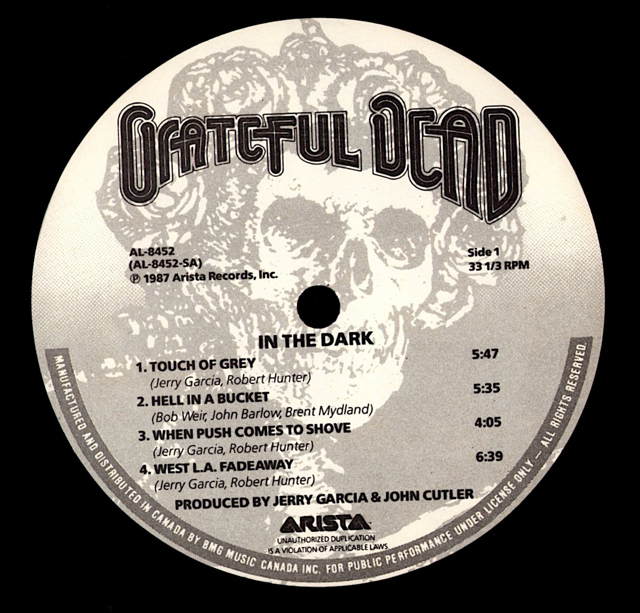 Grateful Dead - In The Dark (Vinyl LP | CA Original | 1987)